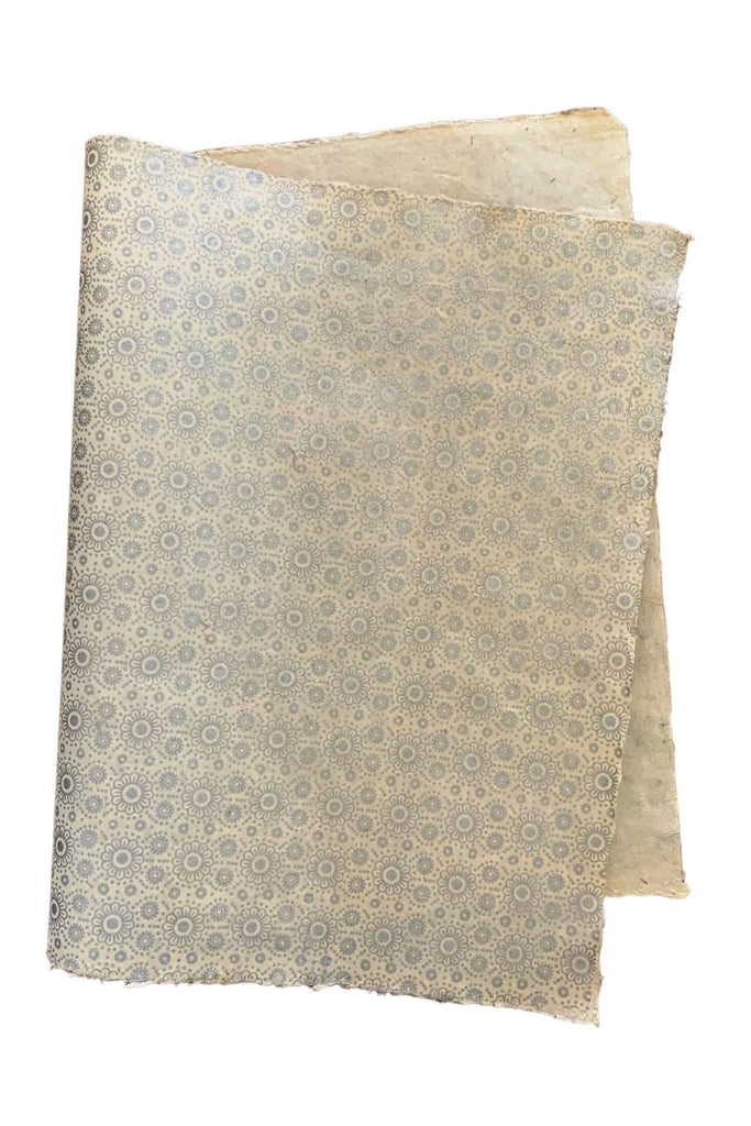 Surya Australia Fairtrade Lokta Paper Sheets from Nepal - Silver Bundle