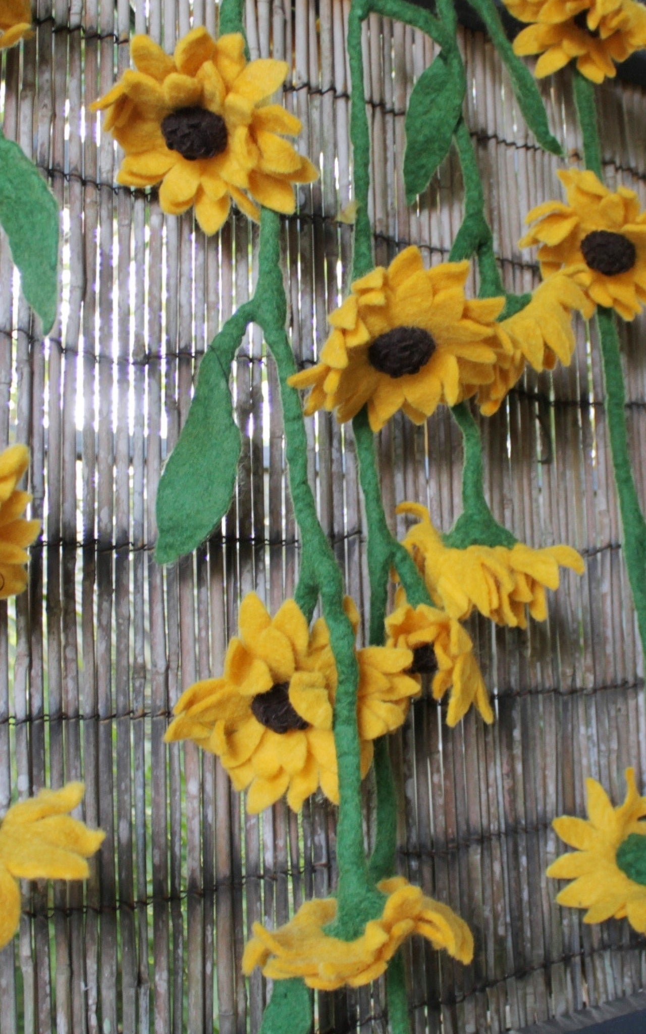Surya Australia Felt Sunflowers from Nepal