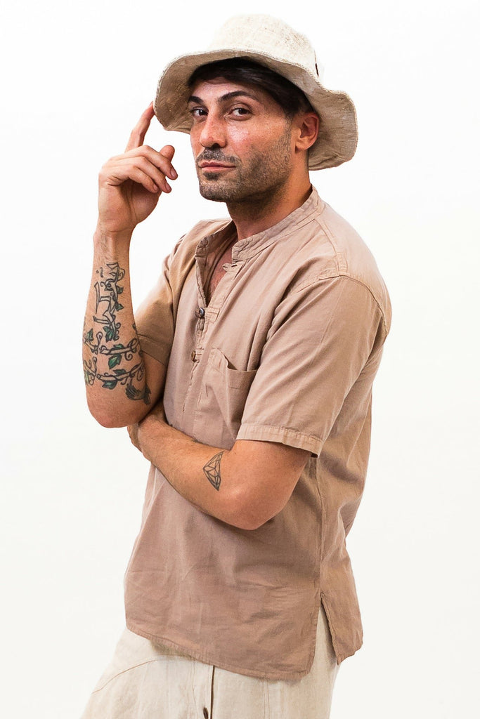 Surya Australia Hemp Hat from Nepal - Natural