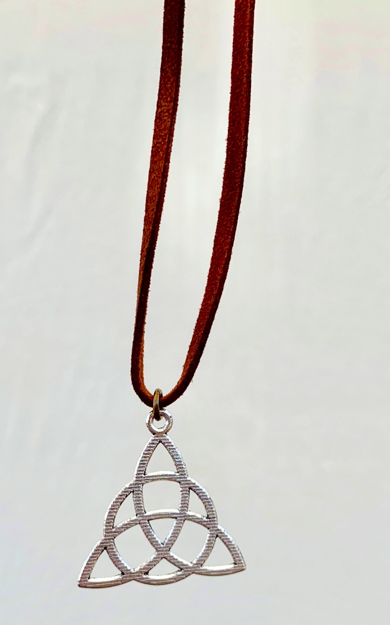 Surya Australia Suede Necklace - Celtic Knot