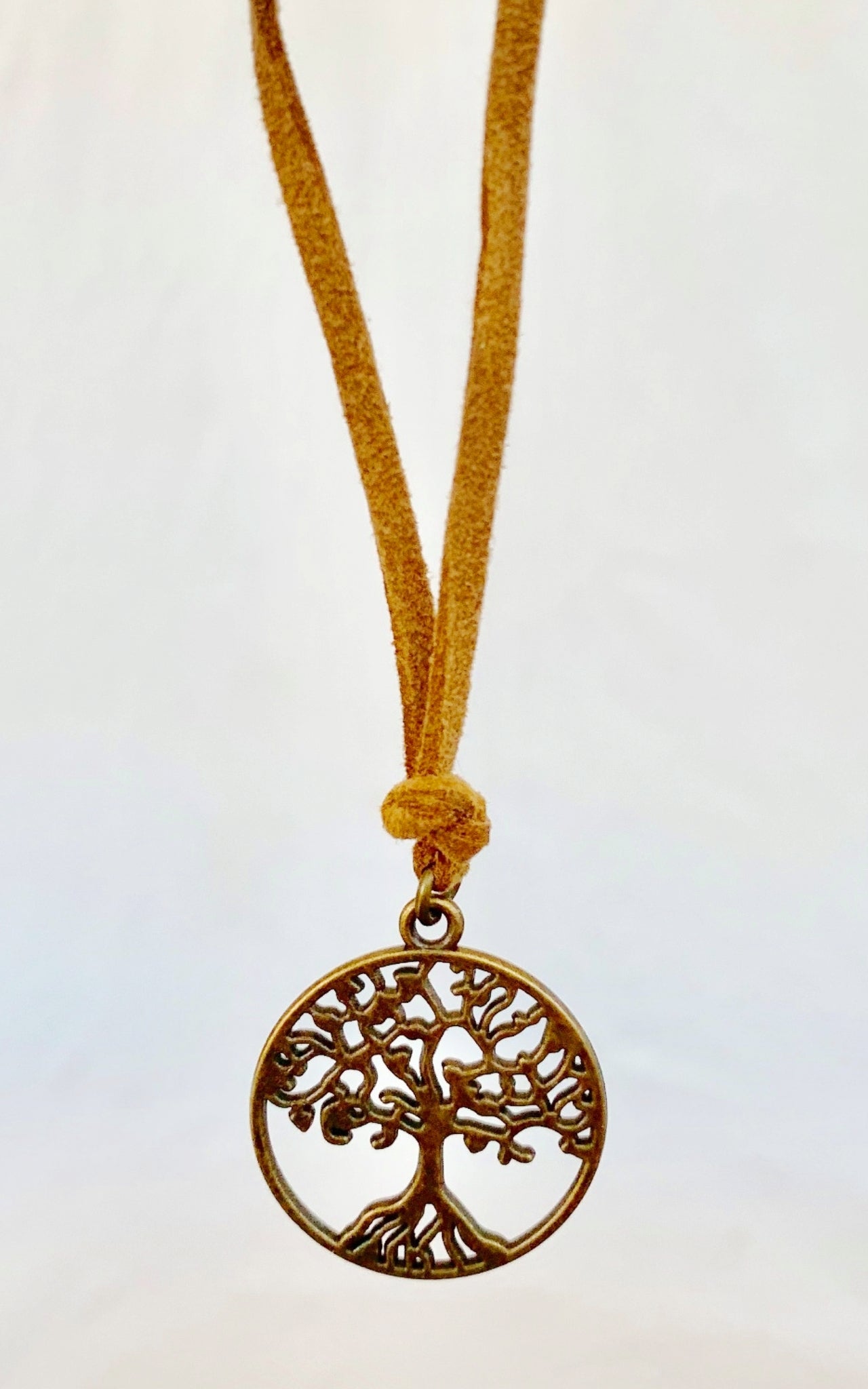 Surya Australia Suede Necklace - Tree of Life