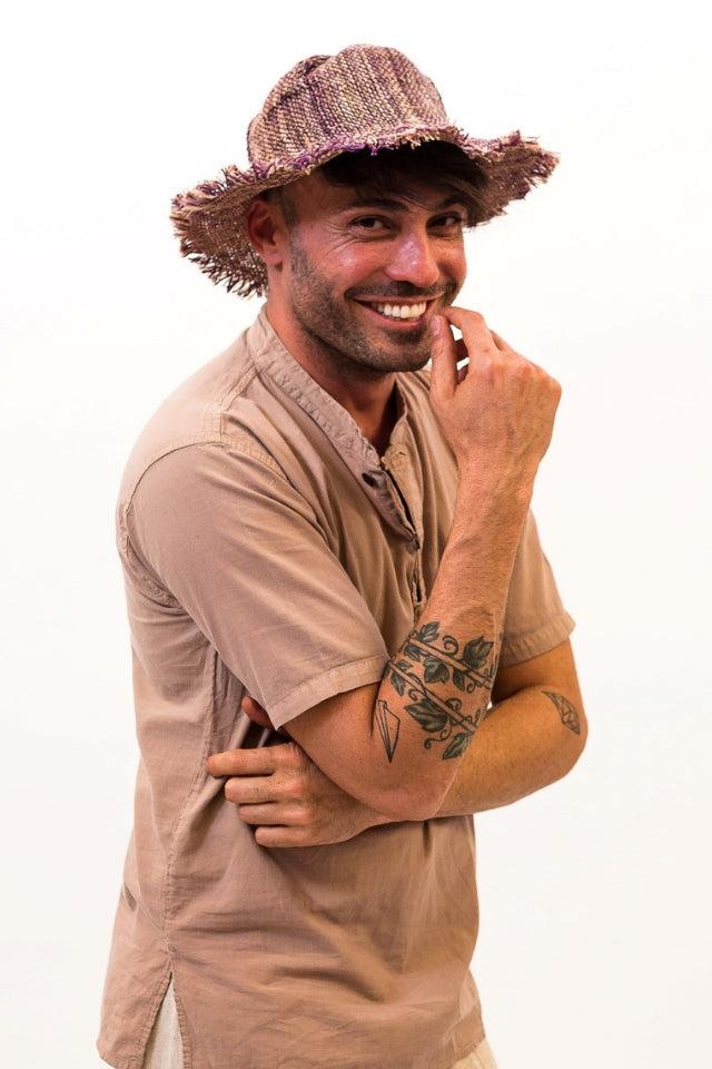 Surya Australia Hemp Hat - Purple